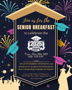 Senior Breakfast Announcement